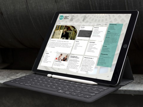 Webdesign: Responsive Website BLB Badische Landesbibliothek