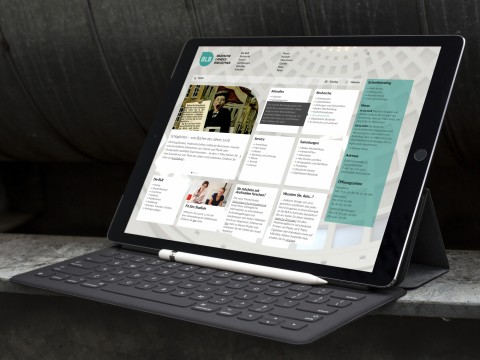 Webdesign: Responsive Website BLB Badische Landesbibliothek 
