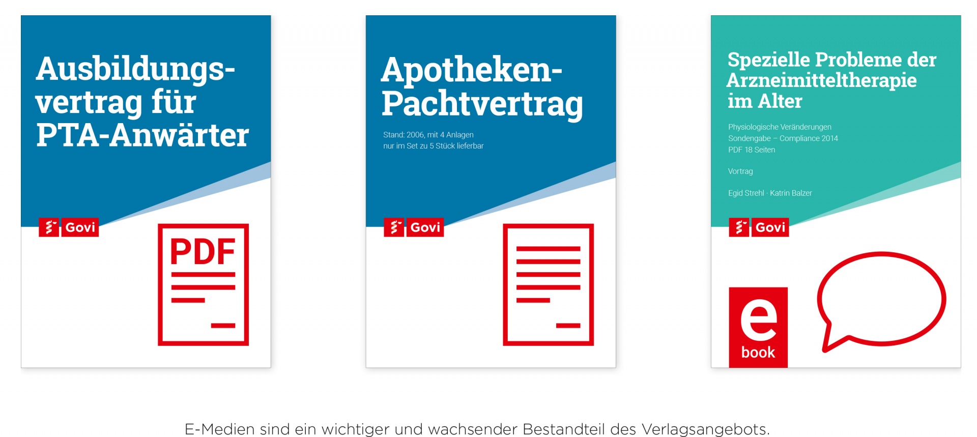 Govi Apotheke Bücher Coverentwicklung