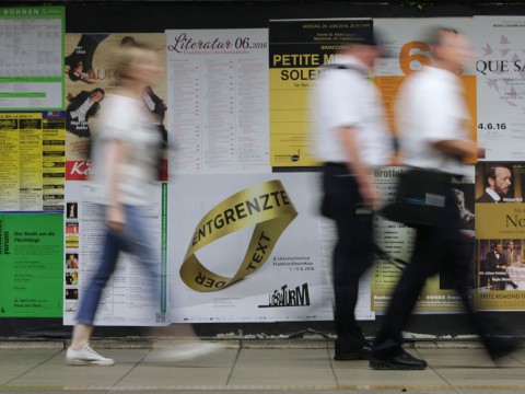 Kulturamt Literaturm Literatur und Zeit Fotografie Plakat