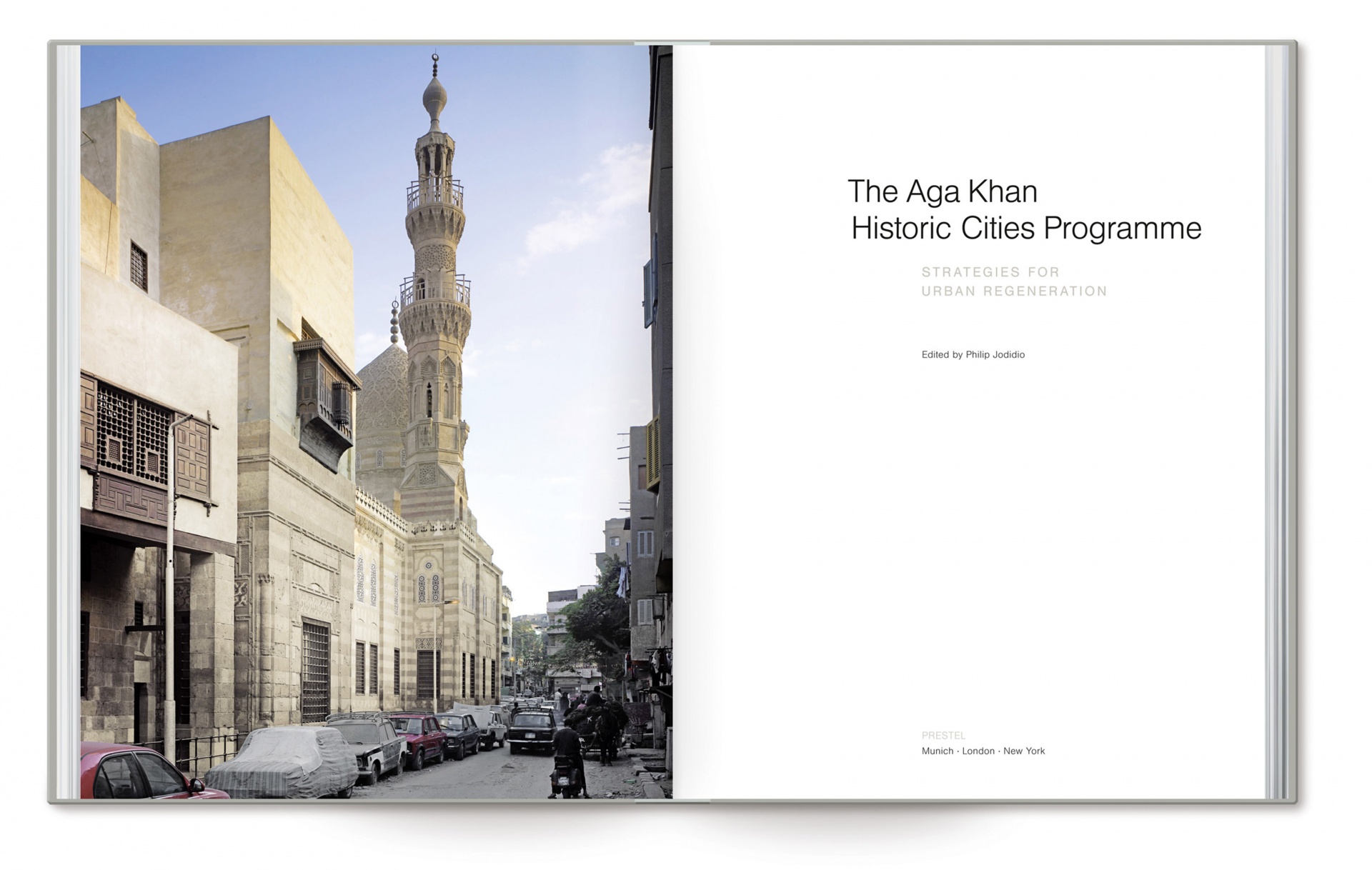 Buchgestaltung - Aga Khan Trust for Culture - The Historic Cities Programme - Innenseite - Doppelseite