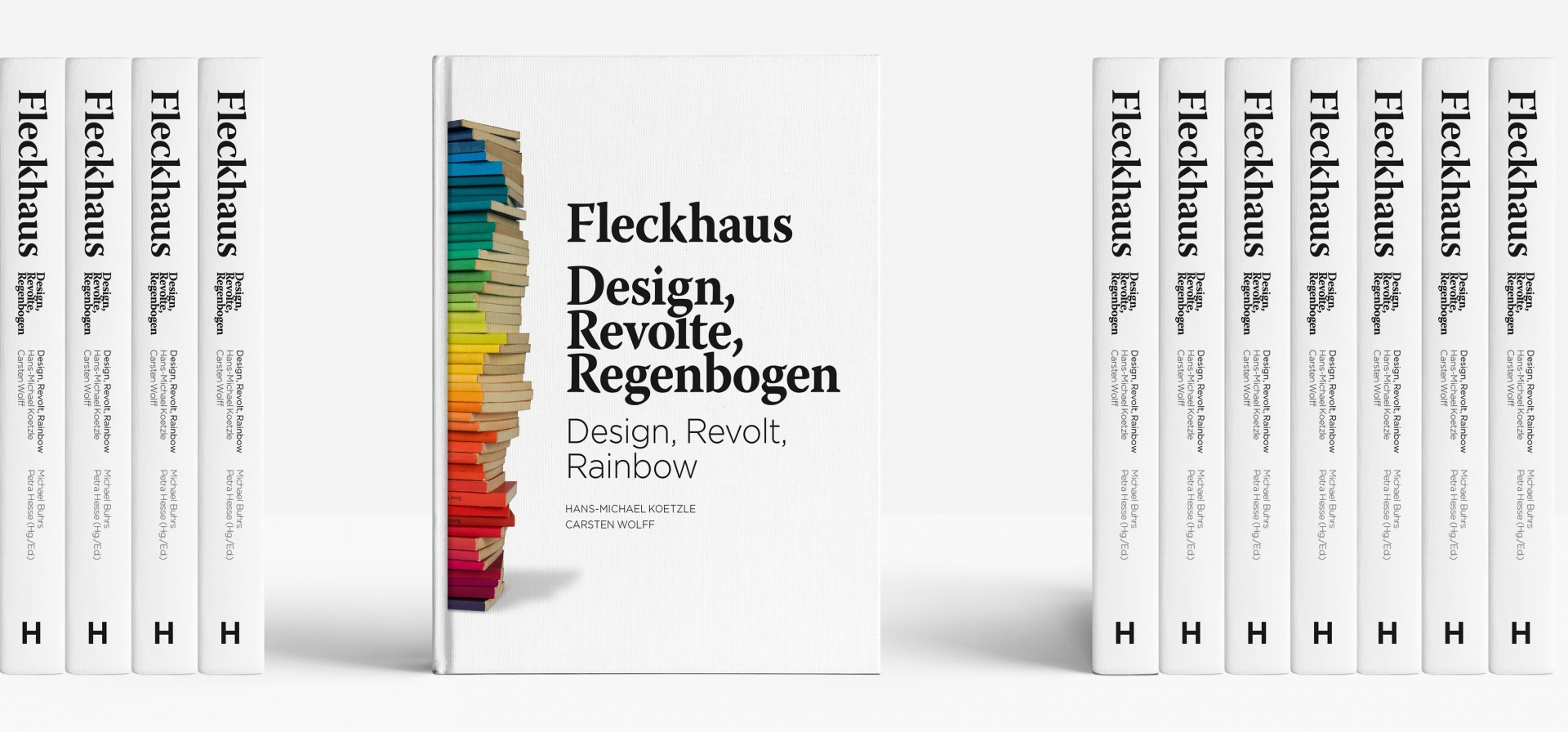 Buchgestaltung: Willy Fleckhaus: Design, Revolte, Regenbogen 