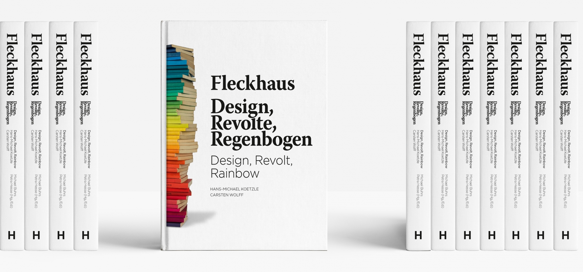 Buchgestaltung: Willy Fleckhaus: Design, Revolte, Regenbogen