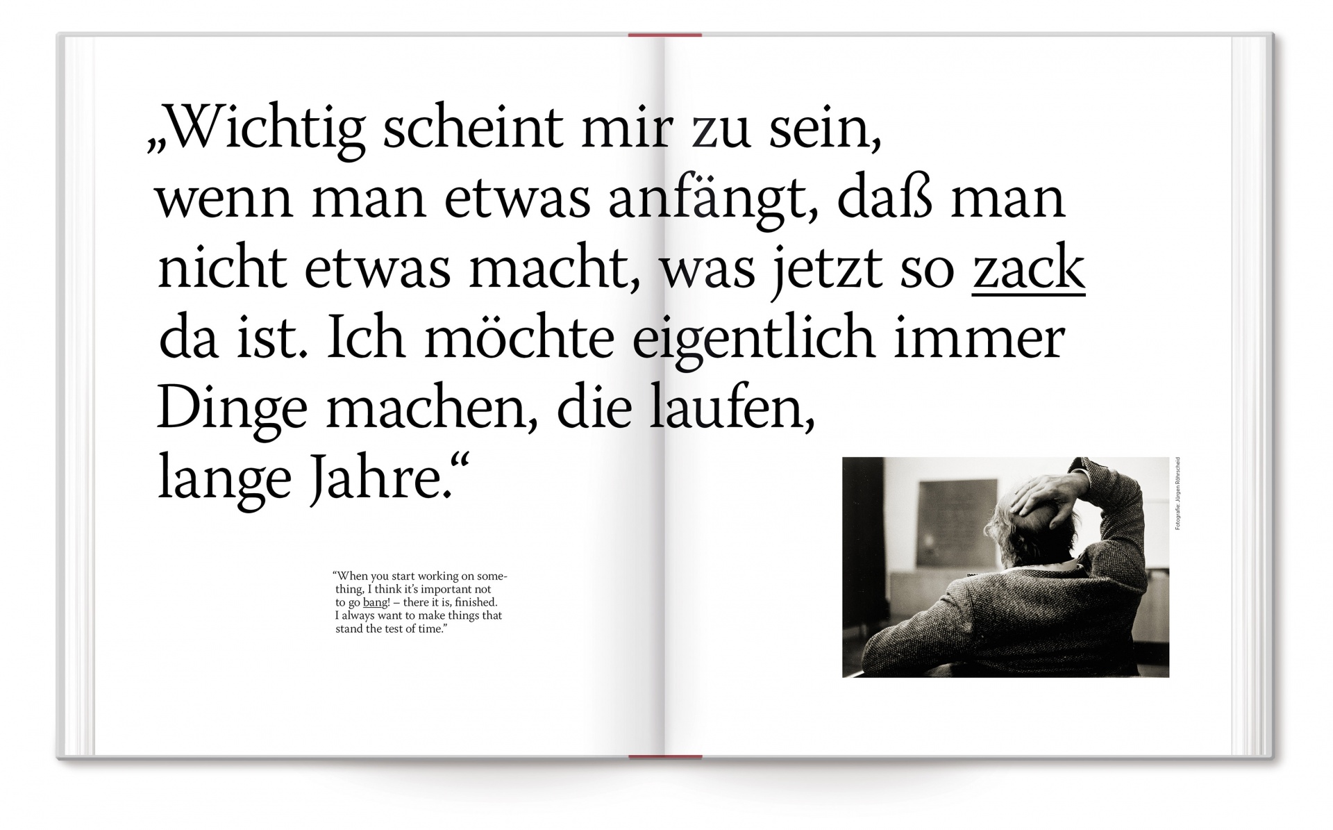 Buchgestaltung: Willy Fleckhaus - Design, Revolte, Regenbogen - Doppelseiten