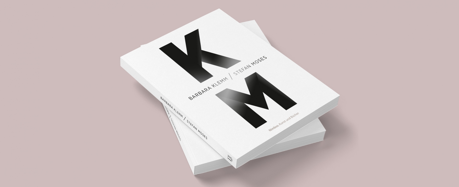 Design Key Visual und Kataloggestaltung - Barbara Klemm. Stefan Moses - Buchcover