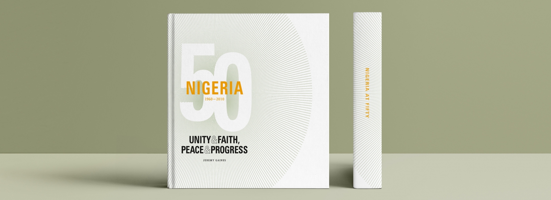 Buchgestaltung - Shell - Nigeria at 50 - Einband - Covergestaltung