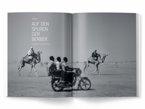 Gestaltung Geschäftsbericht 2017 - Hessische Kulturstiftung Doppelseite