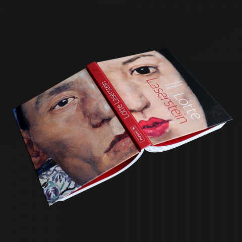 Buchgestaltung - Kataloggestaltung - Lotte Laserstein - Umschlaggestaltung Cover