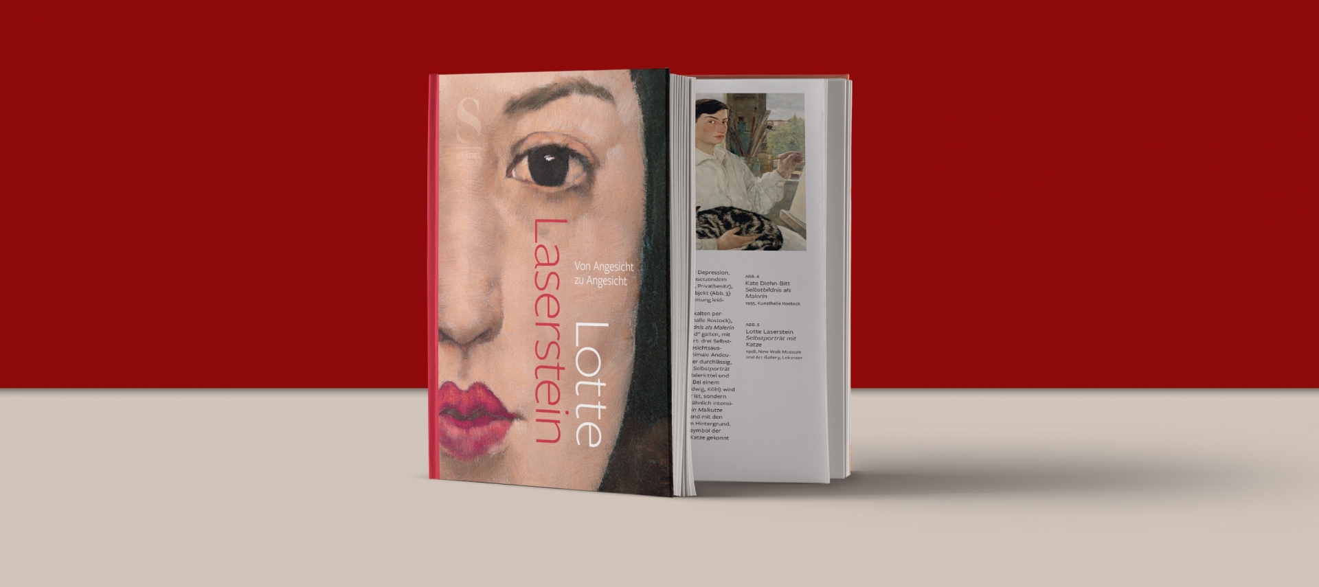 Buchgestaltung - Kataloggestaltung - Lotte Laserstein - Cover