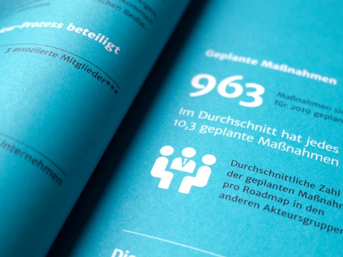 Jahresbericht Bündnis für nachhaltige Textilien - Detail mit Illustration