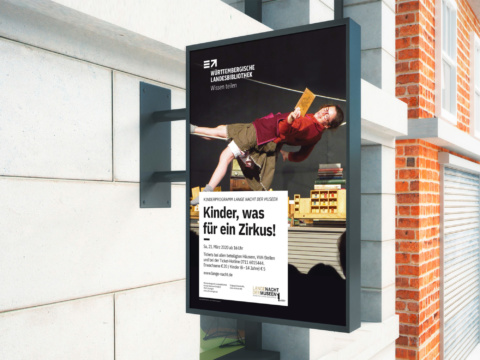 Design Kinderplakat Volksbühne im Großen Hirschgraben