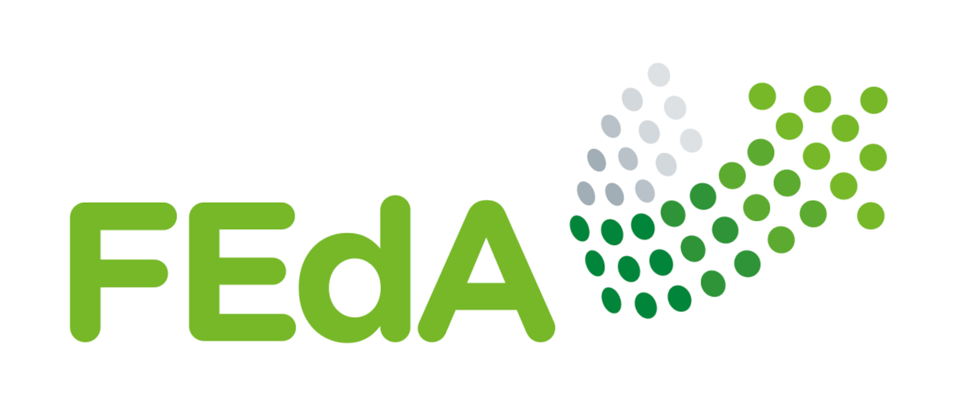 BMBF-Forschungsinitiative zum Erhalt der Artenvielfalt (FEdA) Logo grün mit Pfeil